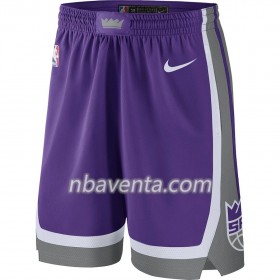 Sacramento Kings Hombre Pantalones Violeta 2018-19 Nike Swingman